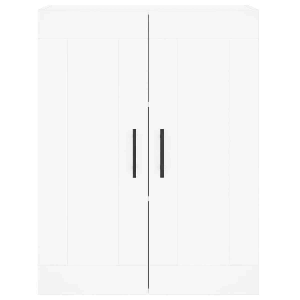 vidaXL Ντουλάπι Λευκό 69,5x34x180 εκ. από Επεξεργασμένο Ξύλο
