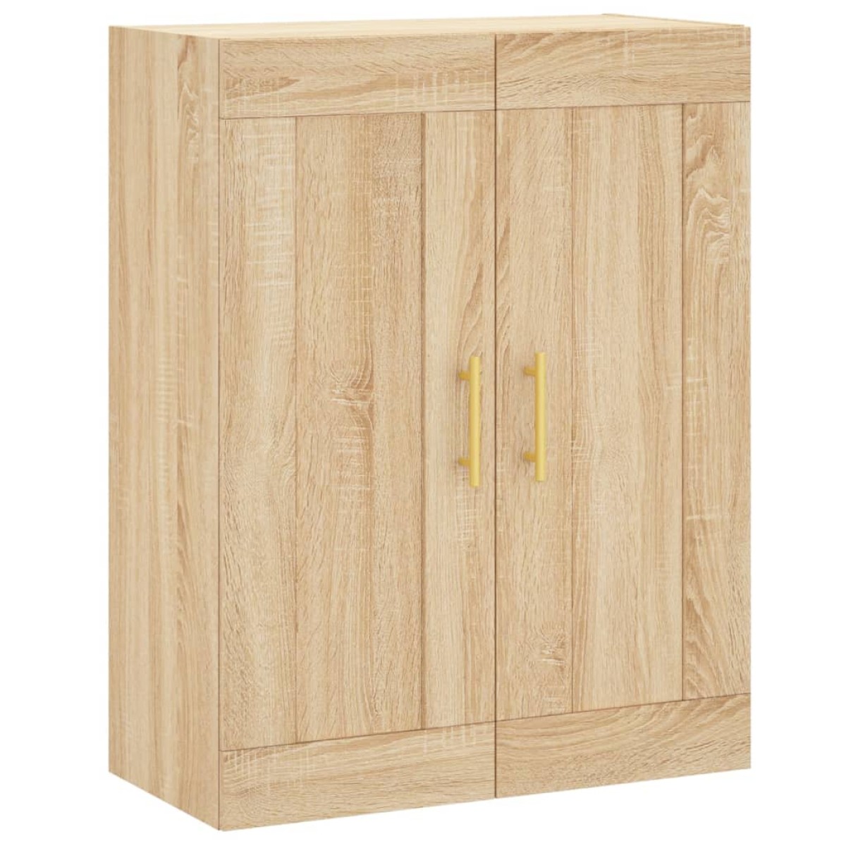vidaXL Ντουλάπι Sonoma δρυς 69,5 x 34 x 180 εκ. από Επεξεργασμένο Ξύλο