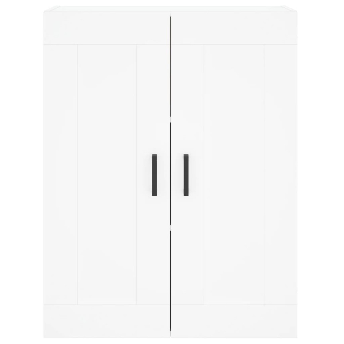vidaXL Ντουλάπι Λευκό 69,5x34x180 εκ. από Επεξεργασμένο Ξύλο