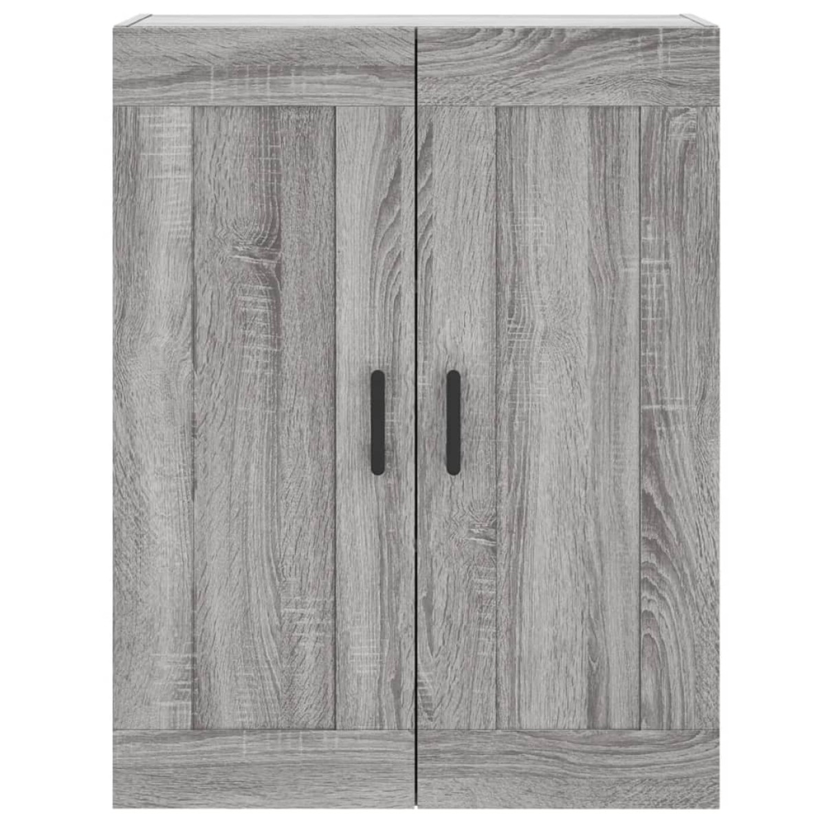 vidaXL Ντουλάπι Γκρι Sonoma 69,5 x 34 x 180 εκ. Επεξεργασμένο Ξύλο