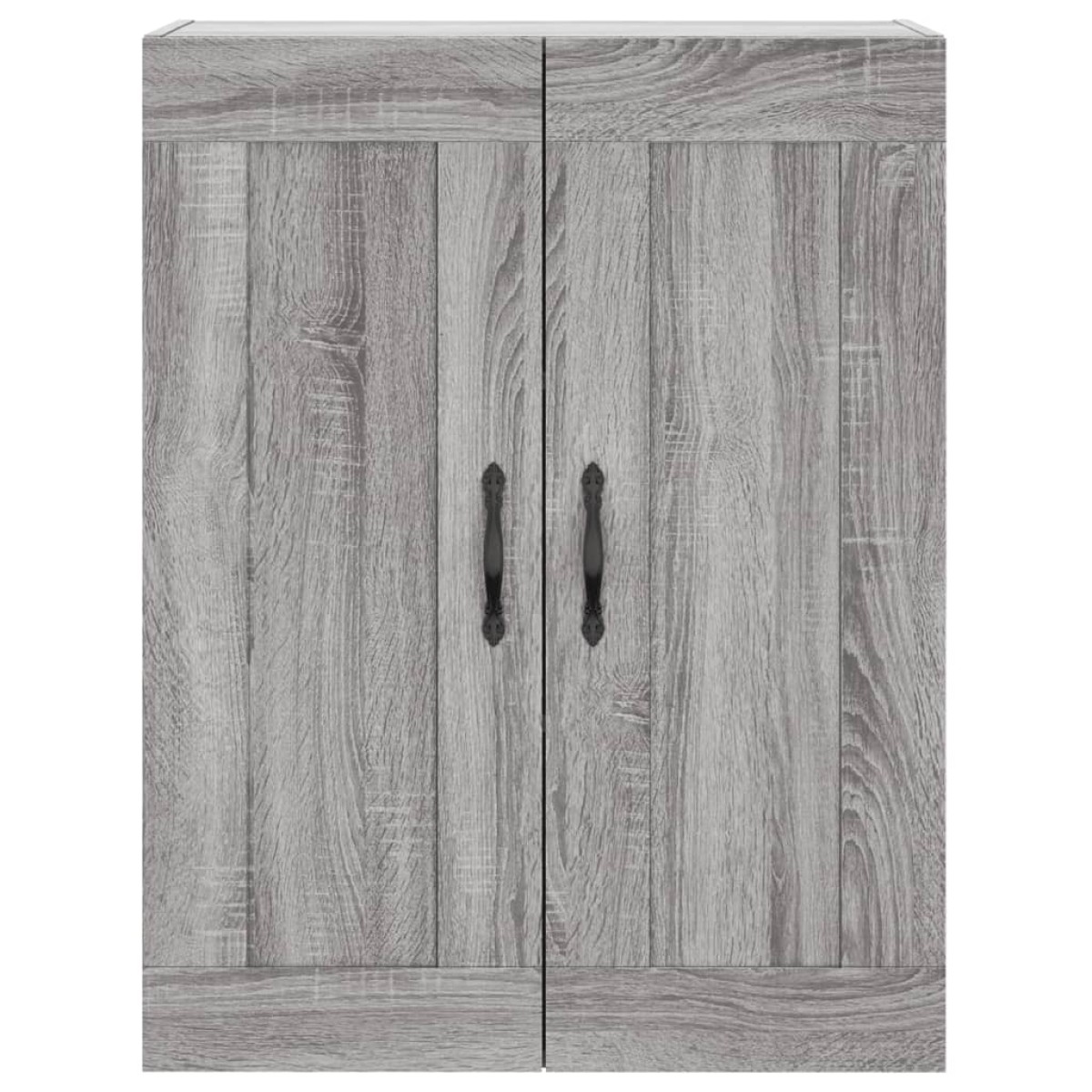 vidaXL Ντουλάπι Γκρι Sonoma 69,5 x 34 x 180 εκ. Επεξεργασμένο Ξύλο