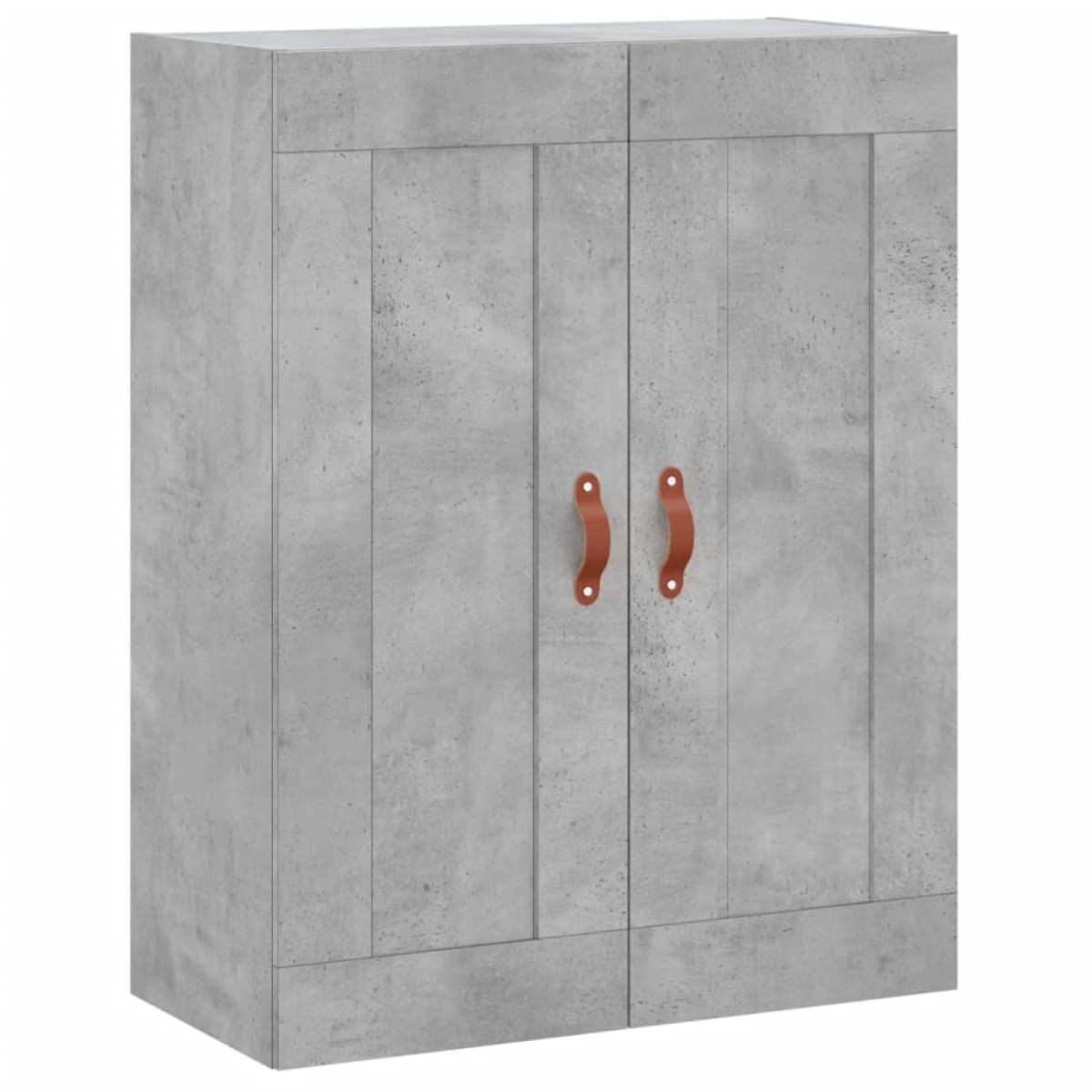 vidaXL Ντουλάπι Γκρι Σκυροδέματος 69,5x34x180 εκ. Επεξεργασμένο Ξύλο