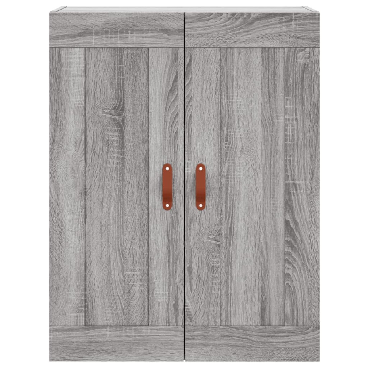 vidaXL Ντουλάπι Γκρι Sonoma 69,5 x 34 x 180 εκ. Επεξεργασμένο Ξύλο