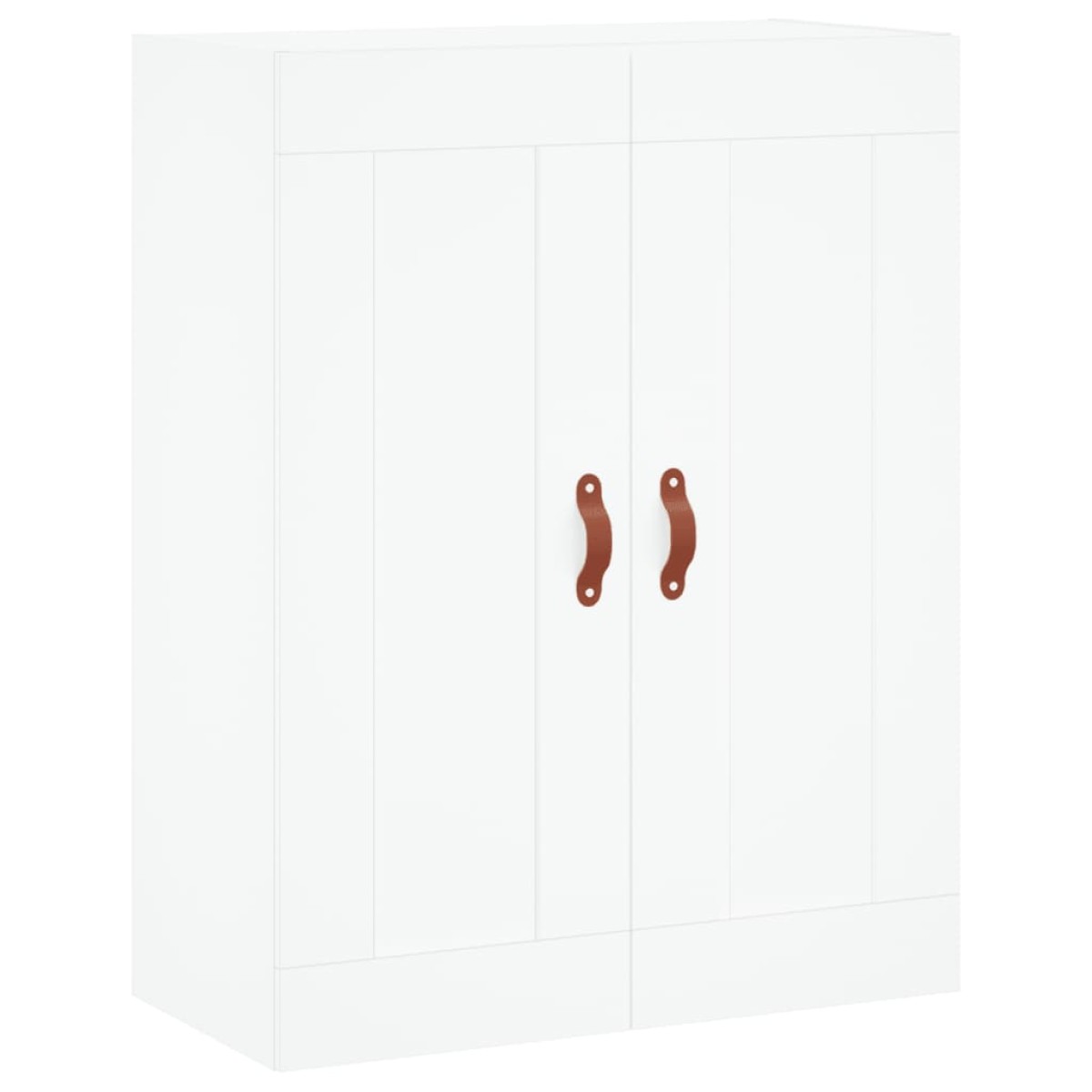 vidaXL Ντουλάπι Λευκό 69,5x34x180 εκ. από Επεξεργασμένο Ξύλο