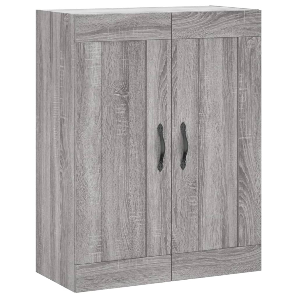 vidaXL Ντουλάπι Γκρι Sonoma 69,5 x 34 x 180 εκ. Επεξεργασμένο Ξύλο