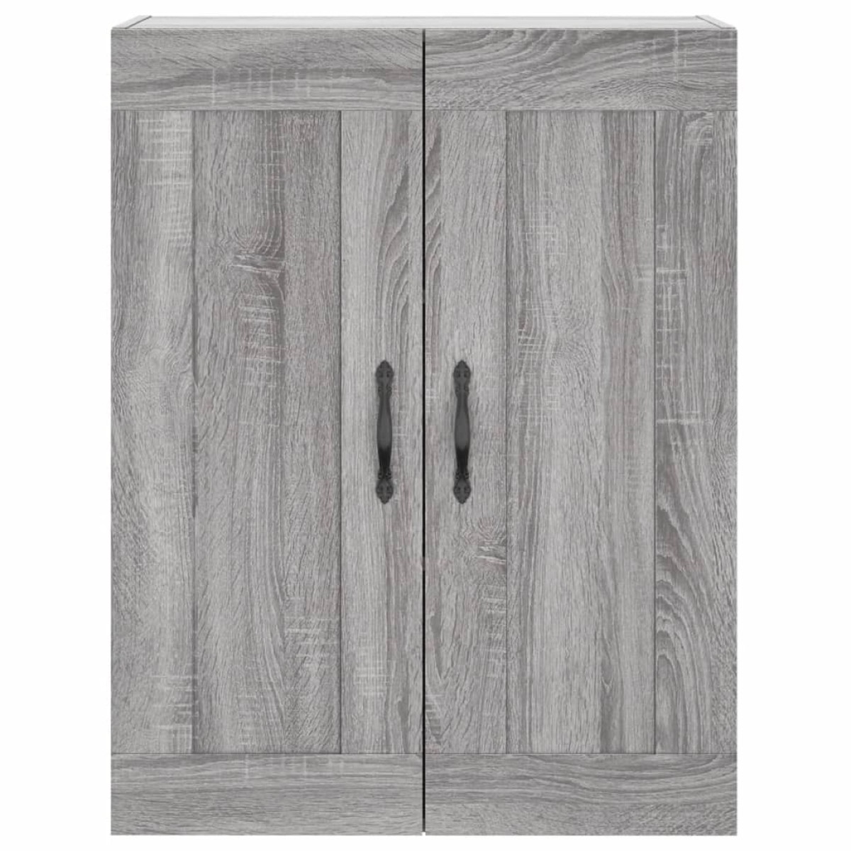 vidaXL Ντουλάπι Γκρι Sonoma 69,5 x 34 x 180 εκ. Επεξεργασμένο Ξύλο