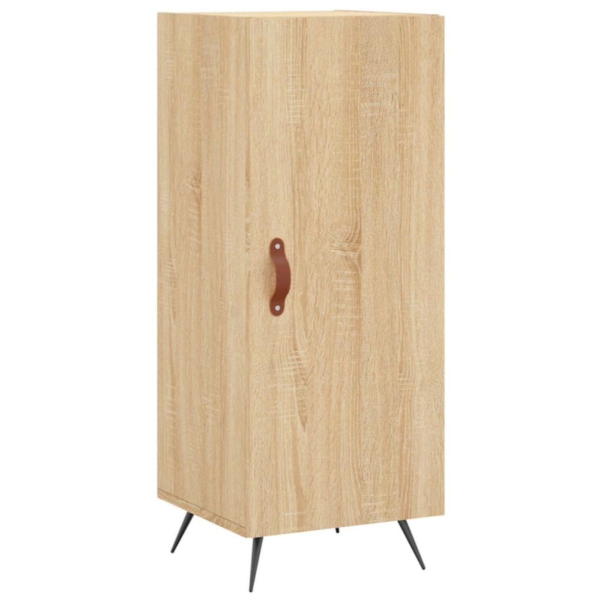 vidaXL Μπουφές Sonoma δρυς 34,5 x 34 x 180 εκ. από Επεξεργασμένο Ξύλο