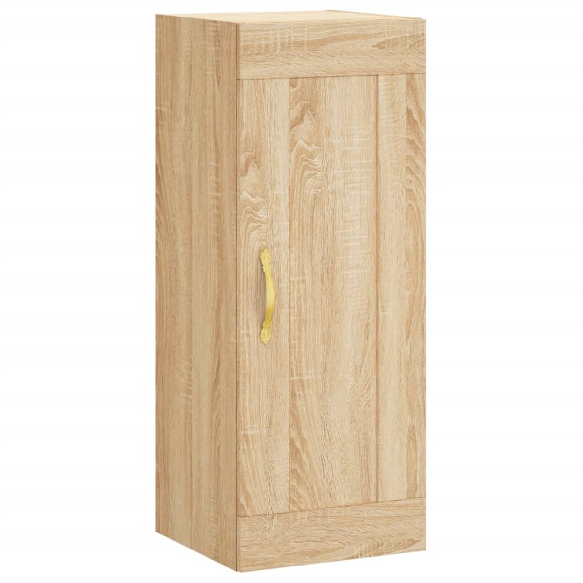 vidaXL Μπουφές Sonoma δρυς 34,5 x 34 x 180 εκ. από Επεξεργασμένο Ξύλο