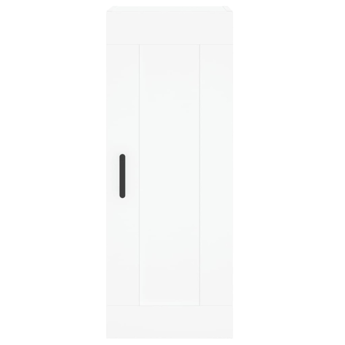 vidaXL Ντουλάπι Λευκός 34,5 x 34 x 180 εκ. από Επεξεργασμένο Ξύλο