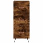 vidaXL Ντουλάπι Καπνιστή δρυς 34,5x34x180 εκ. από Επεξεργασμένο Ξύλο
