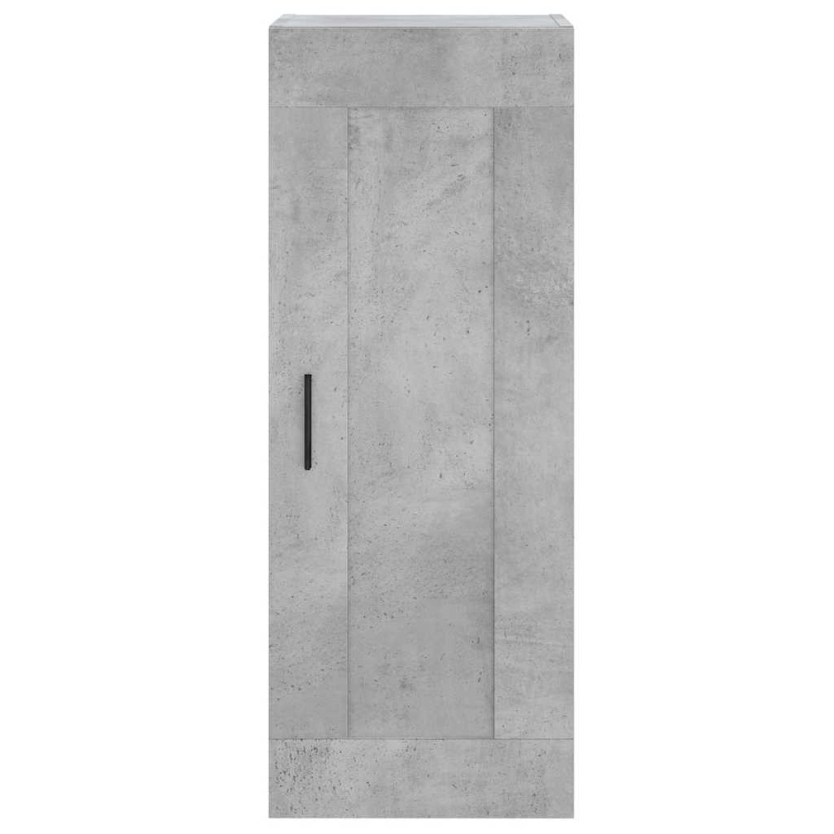 vidaXL Ντουλάπι Γκρι Σκυροδέματος 34,5x34x180 εκ. Επεξεργασμένο Ξύλο