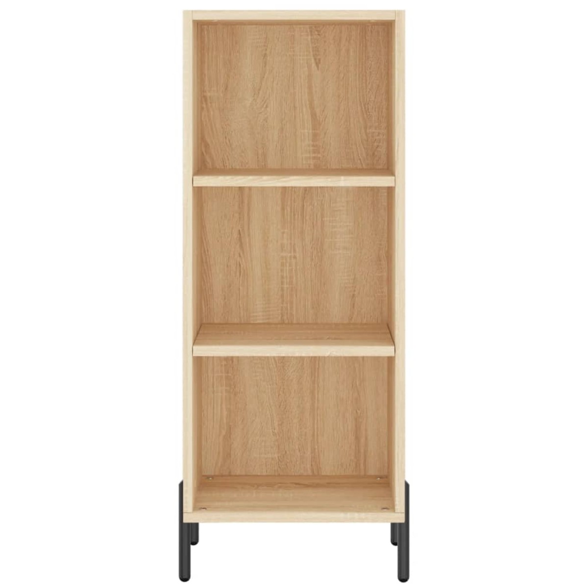 vidaXL Μπουφές Sonoma δρυς 34,5 x 34 x 180 εκ. από Επεξεργασμένο Ξύλο