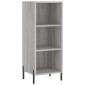 vidaXL Μπουφές Sonoma Γκρι 34,5 x 34 x 180 εκ. από Επεξεργασμένο Ξύλο