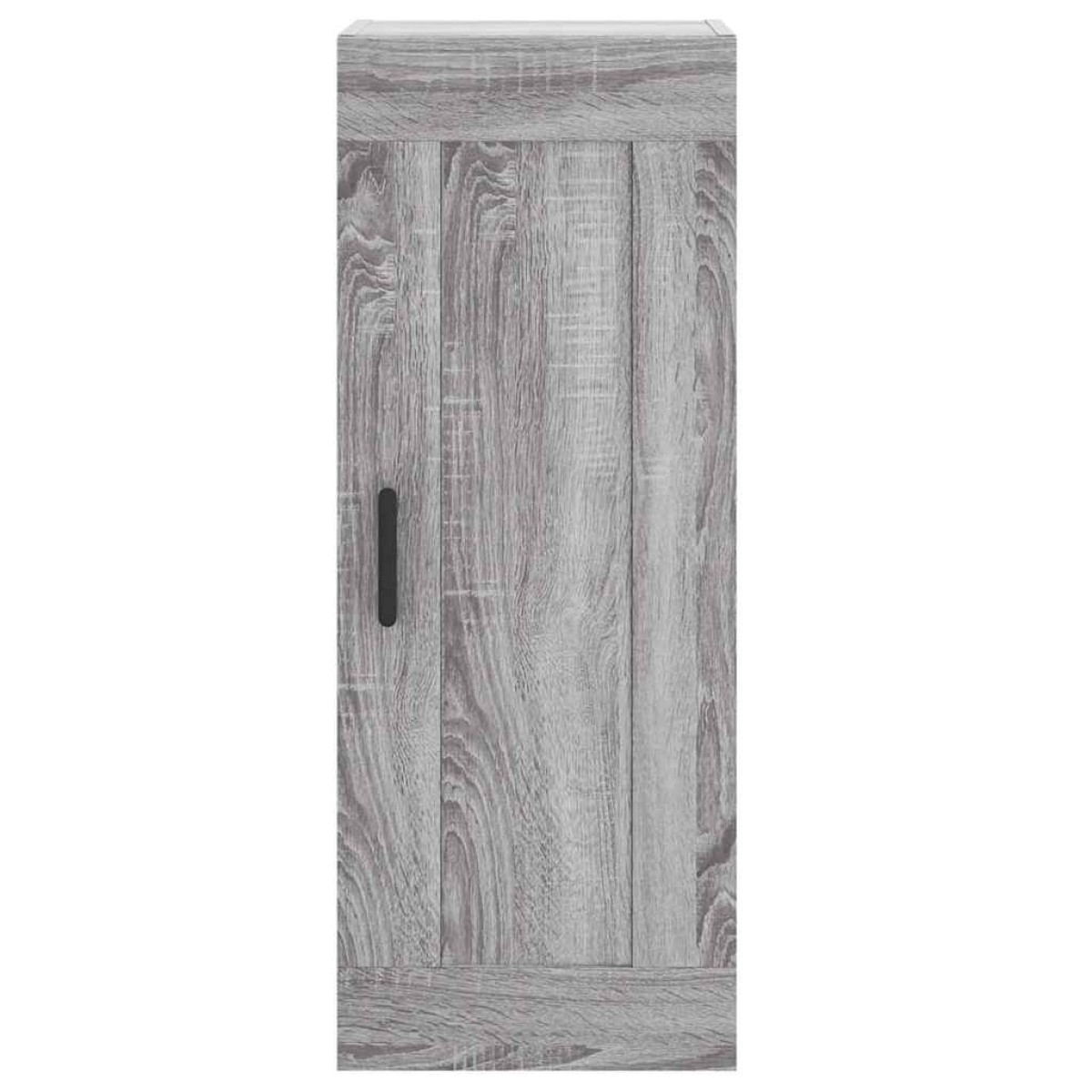 vidaXL Μπουφές Sonoma Γκρι 34,5 x 34 x 180 εκ. από Επεξεργασμένο Ξύλο
