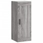 vidaXL Μπουφές Sonoma Γκρι 34,5 x 34 x 180 εκ. από Επεξεργασμένο Ξύλο