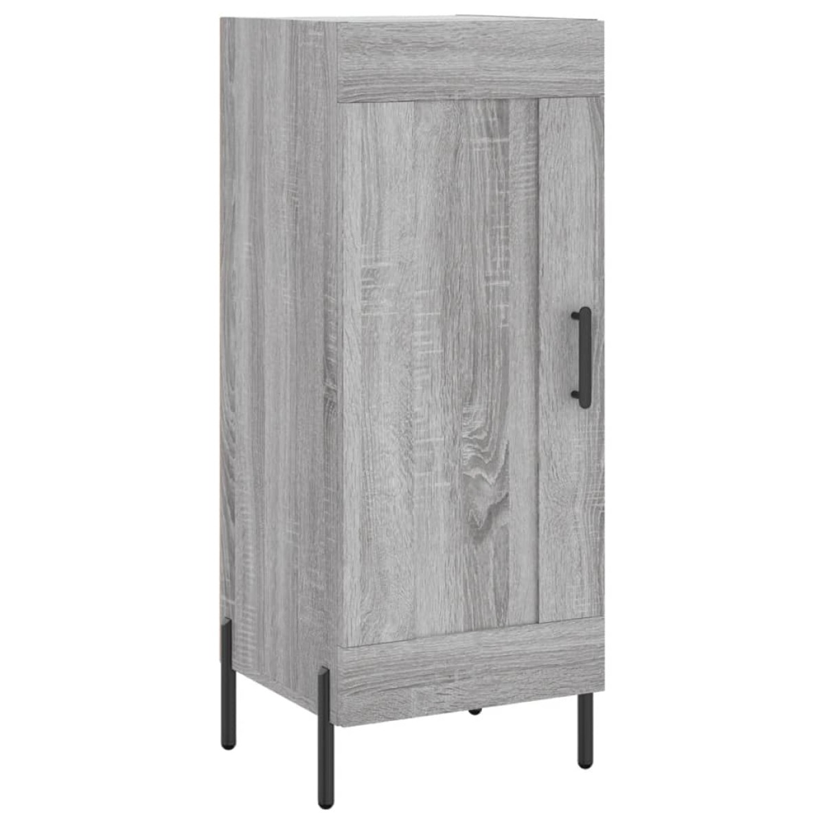 vidaXL Μπουφές Sonoma Γκρι 34,5 x 34 x 180 εκ. από Επεξεργασμένο Ξύλο