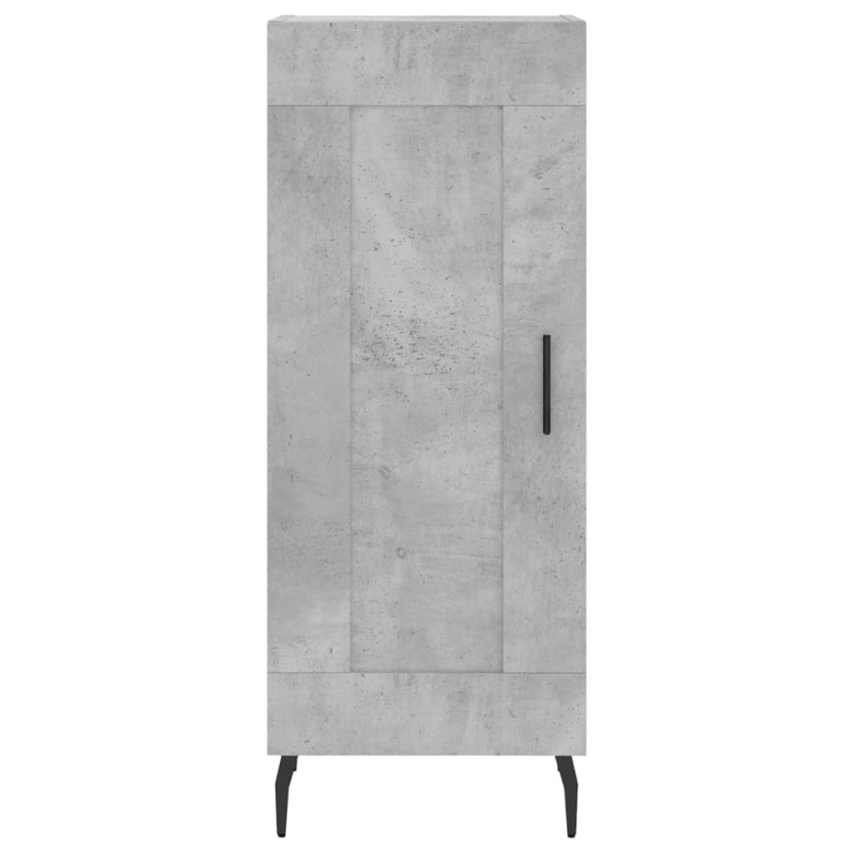 vidaXL Ντουλάπι Γκρι Σκυροδέματος 34,5x34x180 εκ. Επεξεργασμένο Ξύλο