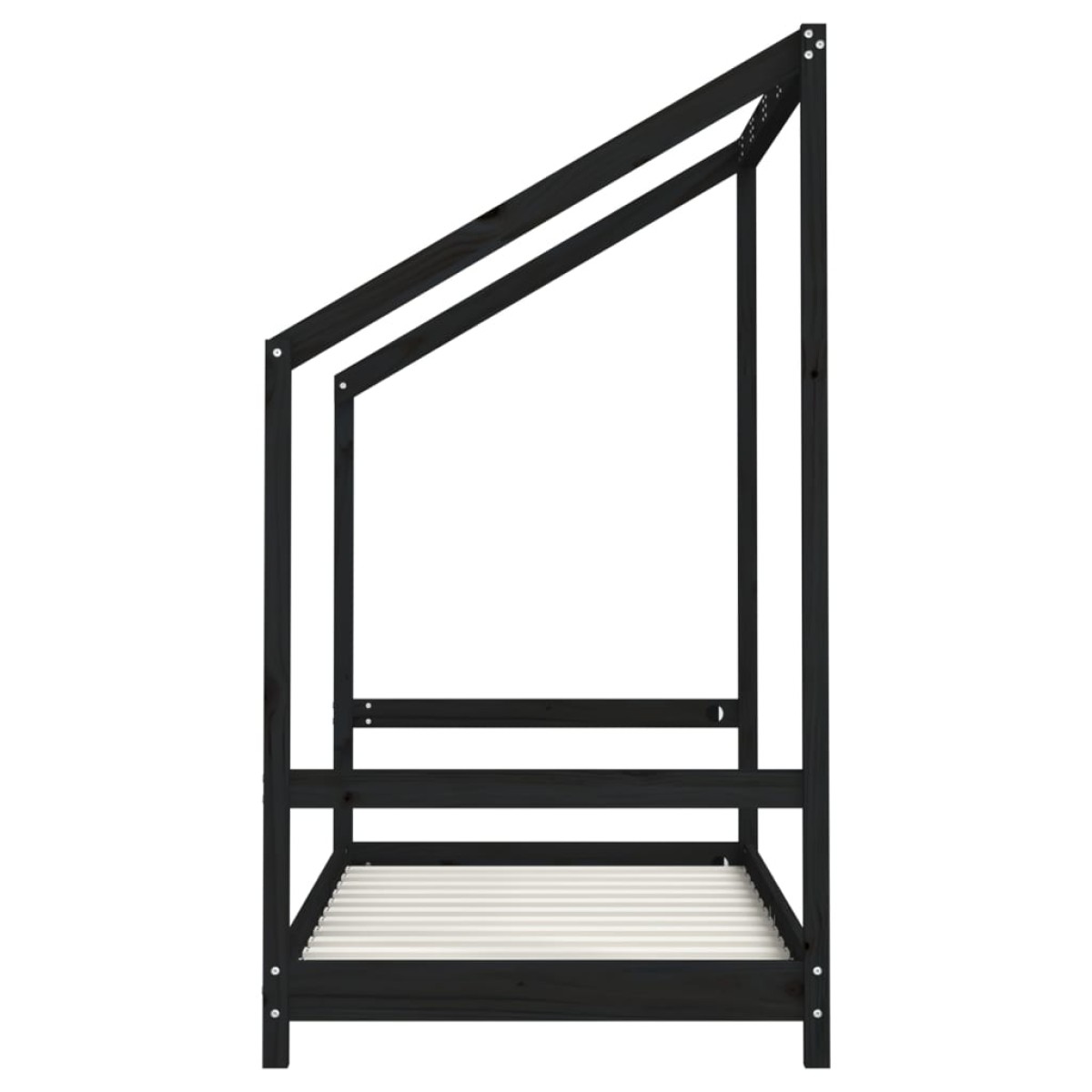 vidaXL Πλαίσιο Παιδικού Κρεβατιού 2x(80x160)εκ. Μασίφ Ξύλο Πεύκου
