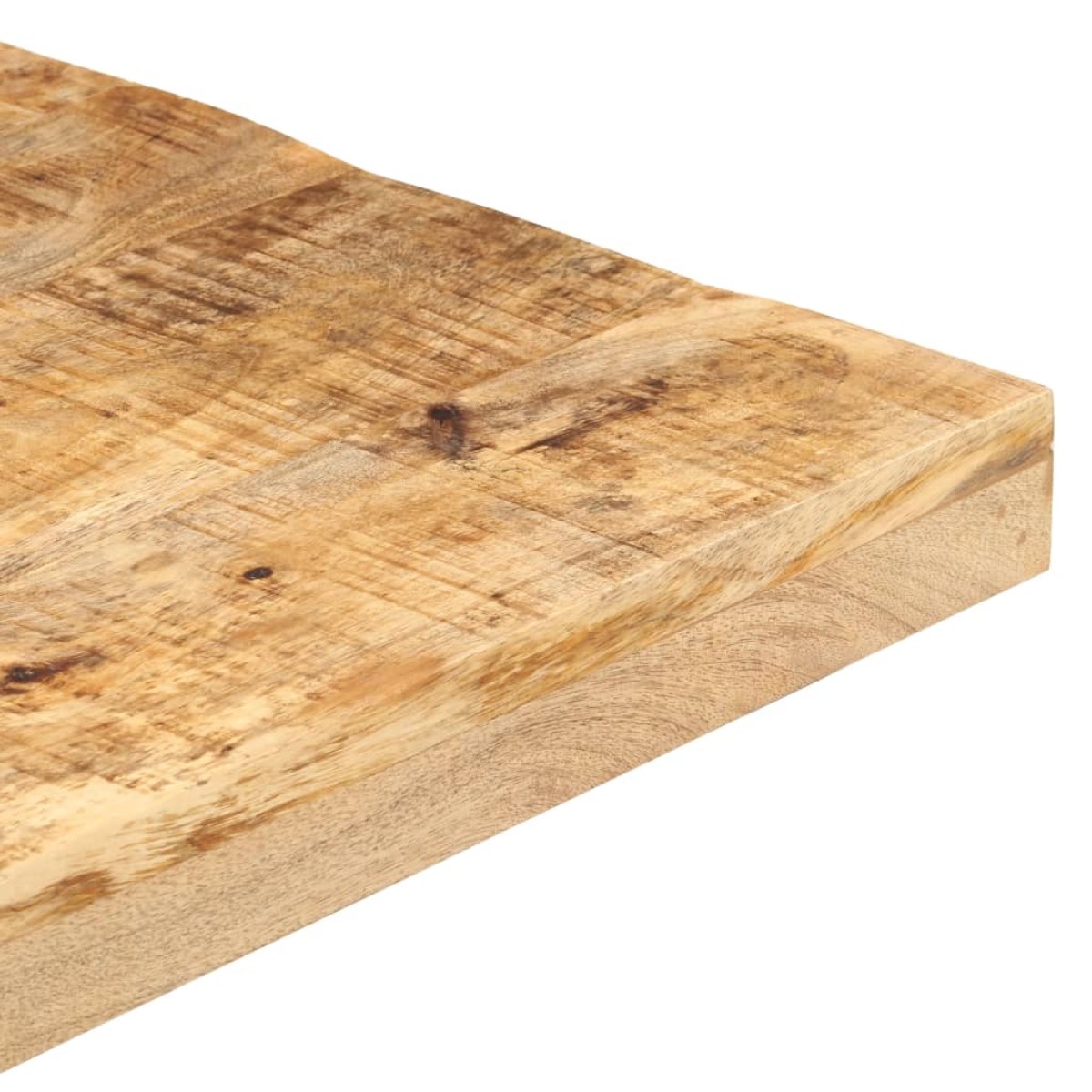 vidaXL Τραπέζι Bistro Τετράγωνο 80x80x75 εκ. Ακατέργαστο Ξύλο Μάνγκο