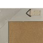 vidaXL Καθρέφτης Τοίχου με Μπαρόκ Στιλ Ασημί 50 x 50 εκ.