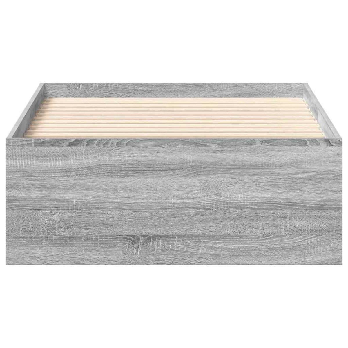 vidaXL Πλαίσιο Κρεβατιού Γκρι Sonoma 90x200 εκ.