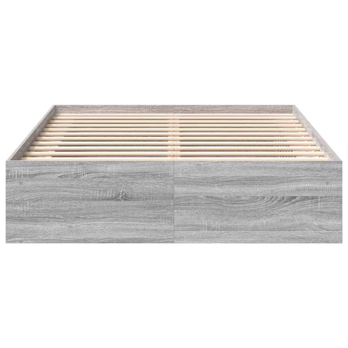 vidaXL Πλαίσιο Κρεβατιού Γκρι Sonoma 120x200 εκ.