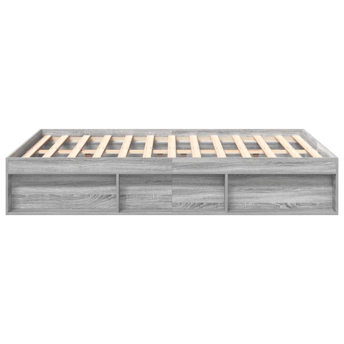vidaXL Πλαίσιο Κρεβατιού Γκρι Sonoma 120x200 εκ.