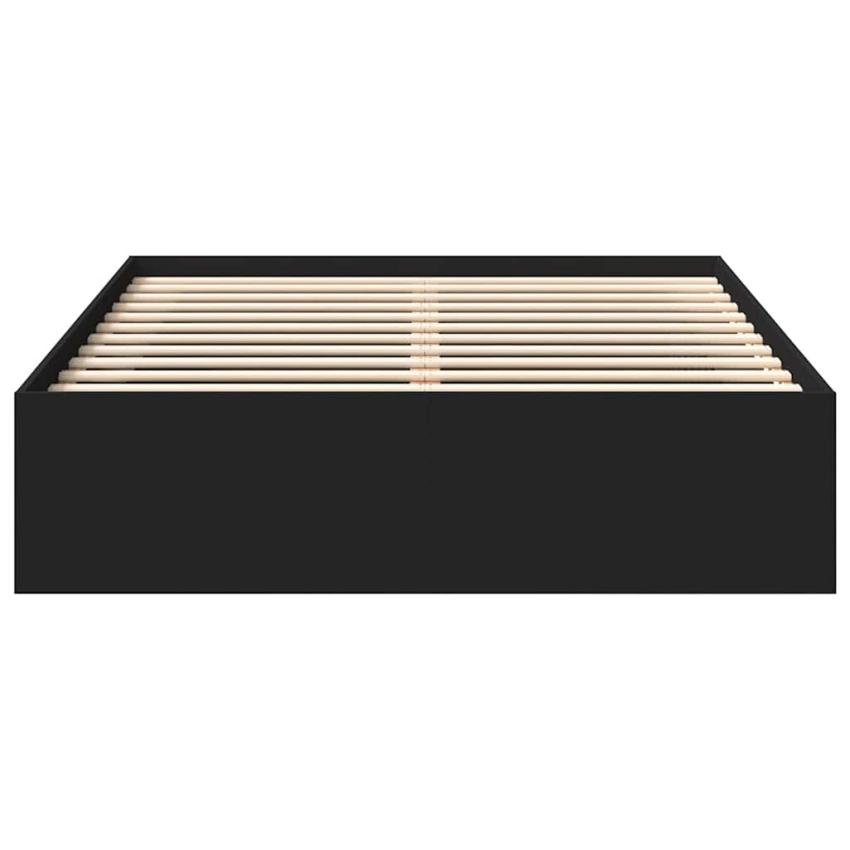 vidaXL Πλαίσιο Κρεβατιού Μαύρο 160 x 200 εκ.