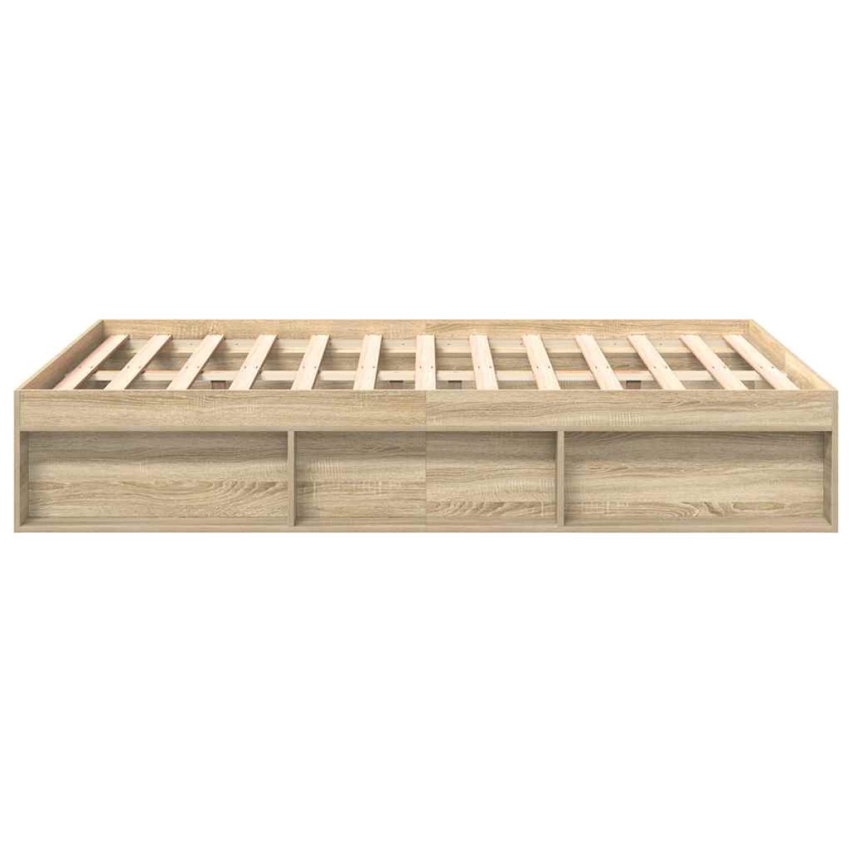 vidaXL Πλαίσιο Κρεβατιού Sonoma Δρυς 160 x 200 εκ.