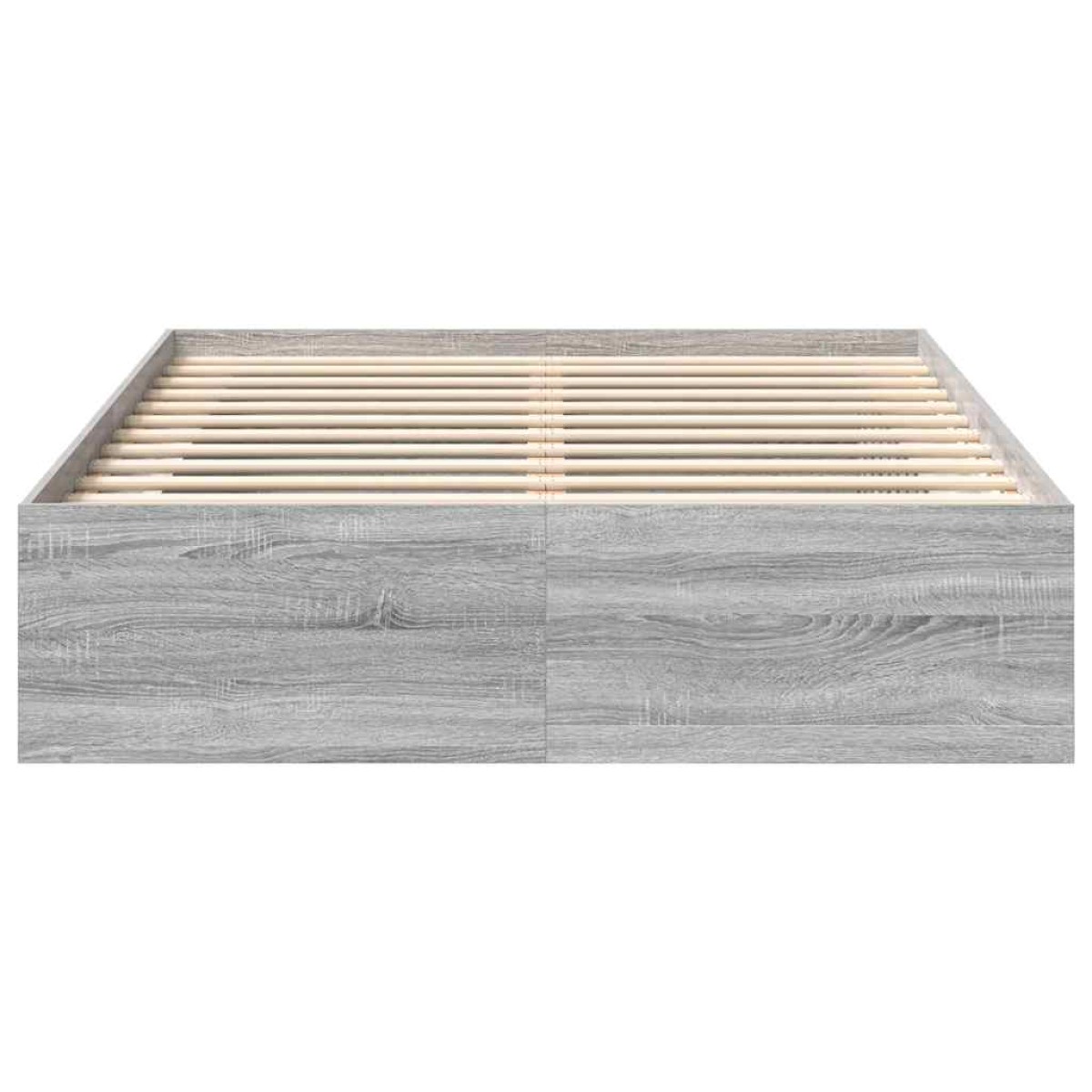 vidaXL Πλαίσιο Κρεβατιού Γκρι Sonoma 160 x 200 εκ.