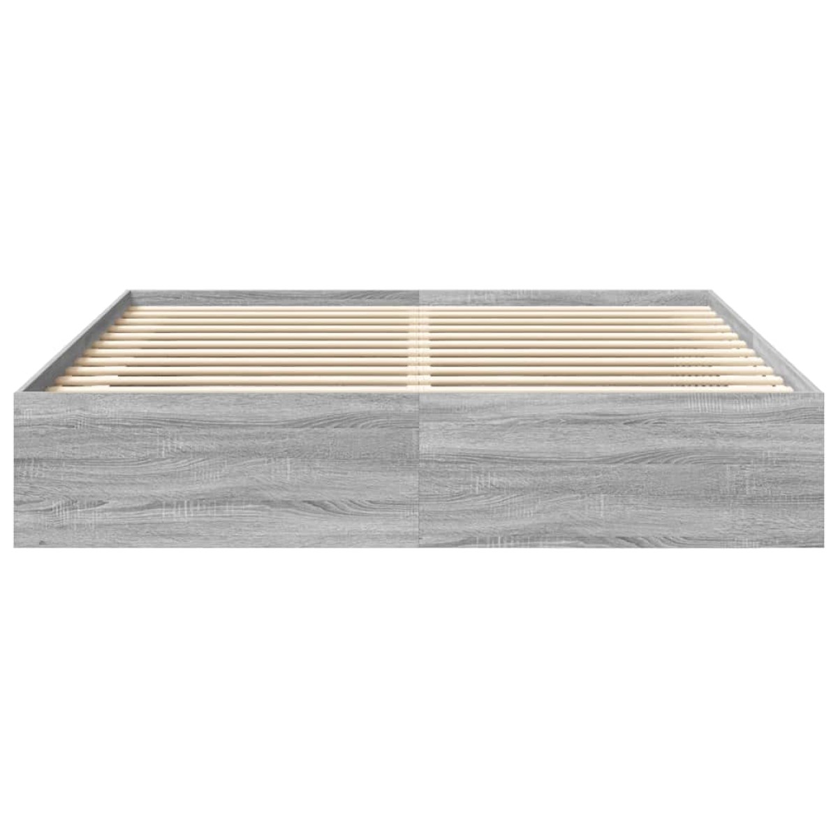 vidaXL Πλαίσιο Κρεβατιού Γκρι Sonoma 200x200 εκ.