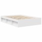 vidaXL Πλαίσιο Κρεβατιού Λευκό 120 x 190 εκ. Small Double