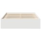 vidaXL Πλαίσιο Κρεβατιού Λευκό 120 x 190 εκ. Small Double