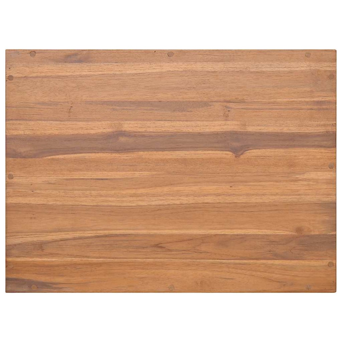 vidaXL Έπιπλο Μπάνιου/Νιπτήρα Επιτοίχιο 60x45x30 εκ. Μασίφ Ξύλο Teak
