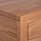 vidaXL Έπιπλο Μπάνιου/Νιπτήρα Επιτοίχιο 60x45x30 εκ. Μασίφ Ξύλο Teak