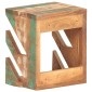 vidaXL Βάση Skateboard Επιτοίχια 25x20x30 εκ. Μασίφ Ανακυκλωμένο Ξύλο