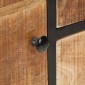 vidaXL Κονσόλα 85 x 30 x 80 εκ. από Ακατέργαστο Ξύλο Μάνγκο