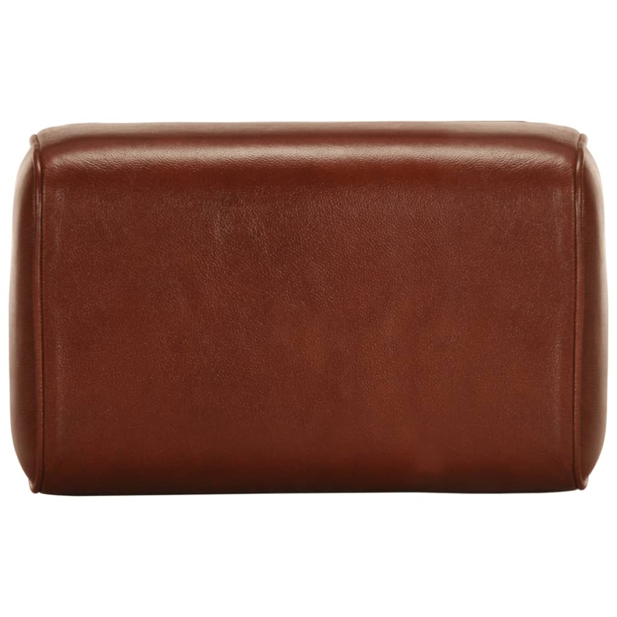 vidaXL Πάγκος Γυμναστικής Bok Καφέ 38 εκ. Γνήσιο Δέρμα & Ξύλο Μάνγκο