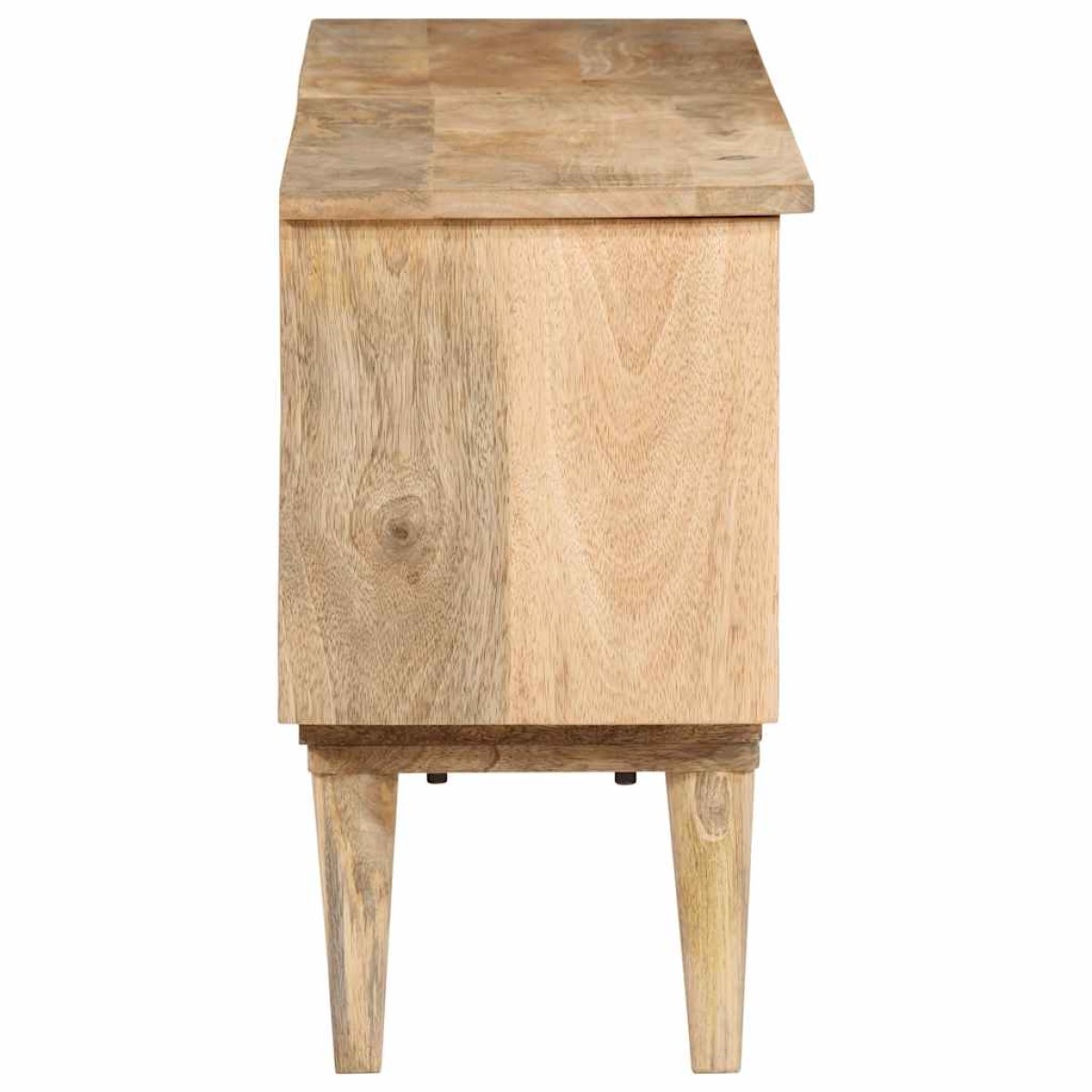 vidaXL Έπιπλο Τηλεόρασης 140 x 30 x 50 εκ. από Μασίφ Ξύλο Μάνγκο