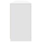 vidaXL Μπουφές με Φώτα LED Λευκός 162 x 37 x 67 εκ.