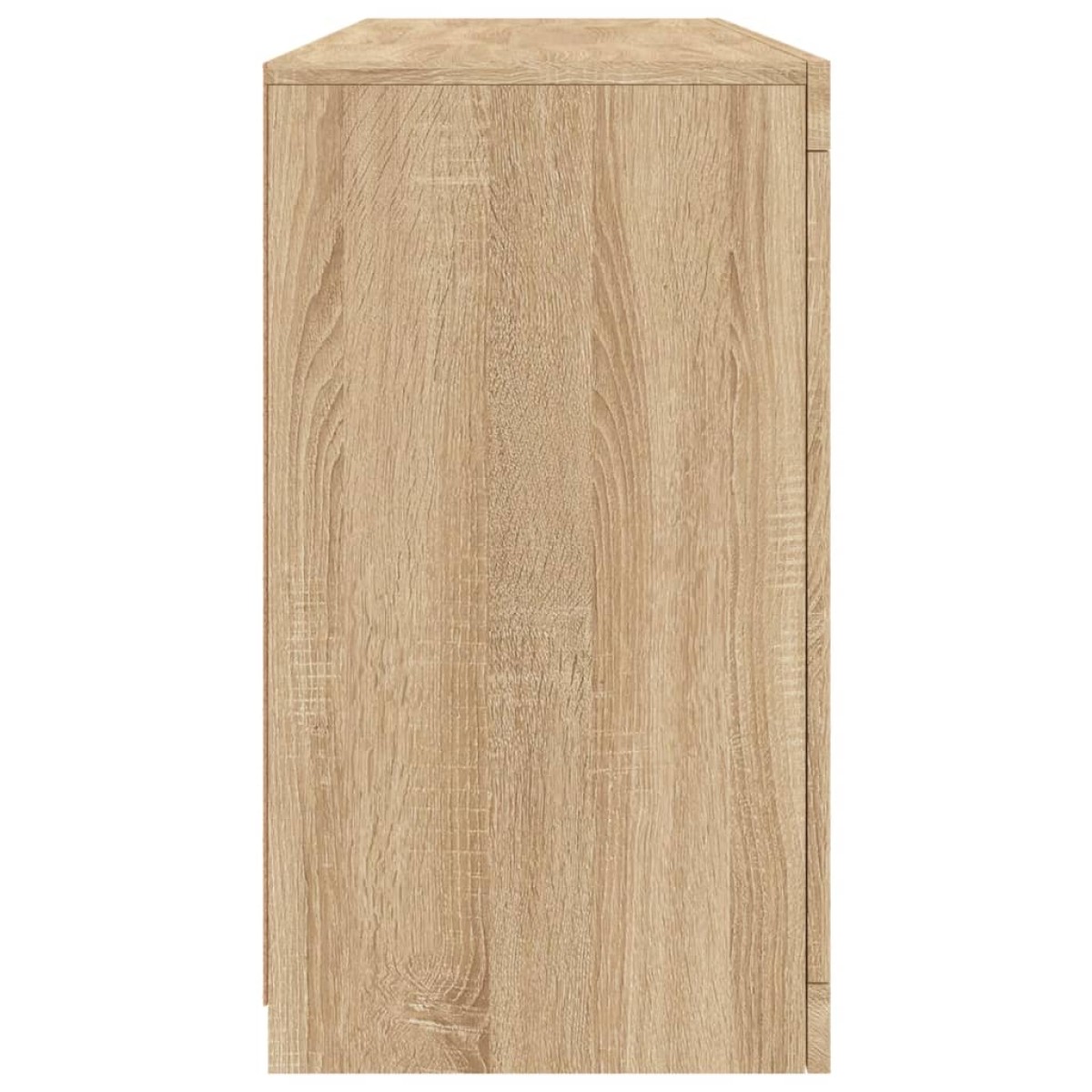 vidaXL Ντουλάπι με LED Sonoma Δρυς 142,5x37x67 εκ.
