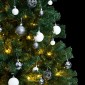 vidaXL Χριστουγεν. Δέντρο Τεχνητό Αρθρωτό με 300 LED & Μπάλες 240 εκ.