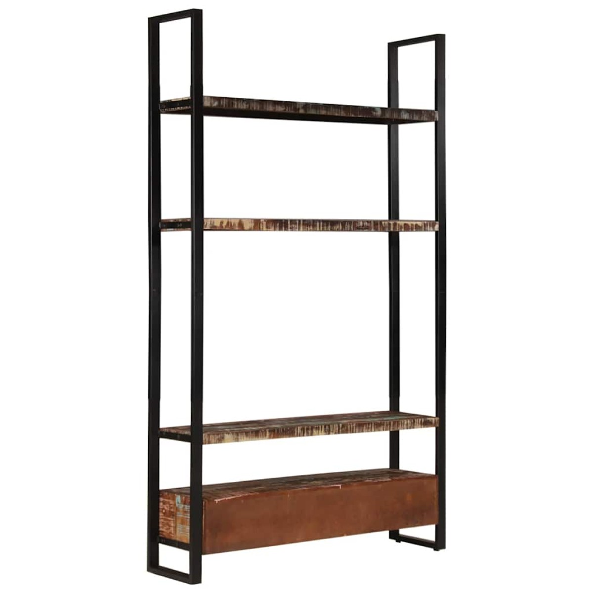vidaXL Ραφιέρα 118 x 30 x 200 εκ. από Μασίφ Ανακυκλωμένο Ξύλο