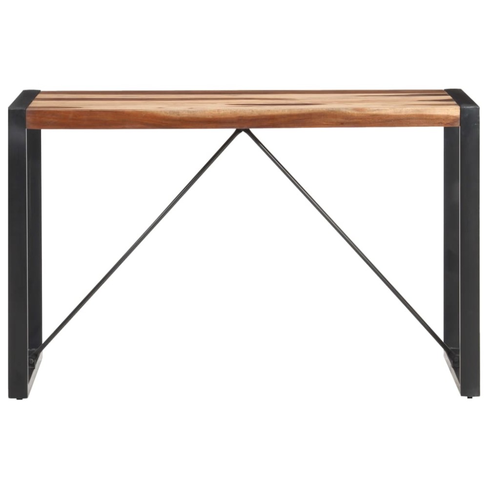 vidaXL Τραπεζαρία 120x60x75 εκ. από Μασίφ Ξύλο