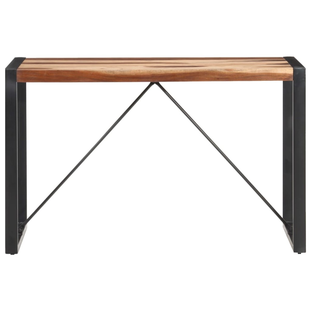 vidaXL Τραπεζαρία 120 x 60 x 75 εκ. Μασίφ Ξύλο με Φινίρισμα Sheesham