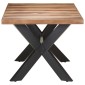 vidaXL Τραπεζαρία 180 x 90 x 75 εκ. Μασίφ Ξύλο & Μελί Φινίρισμα