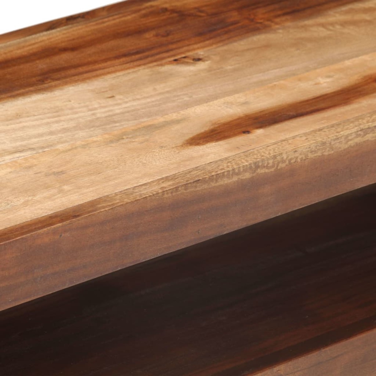 vidaXL Έπιπλο Τηλεόρασης 120x30x40 εκ Μασίφ Ξύλο με Φινίρισμα Sheesham