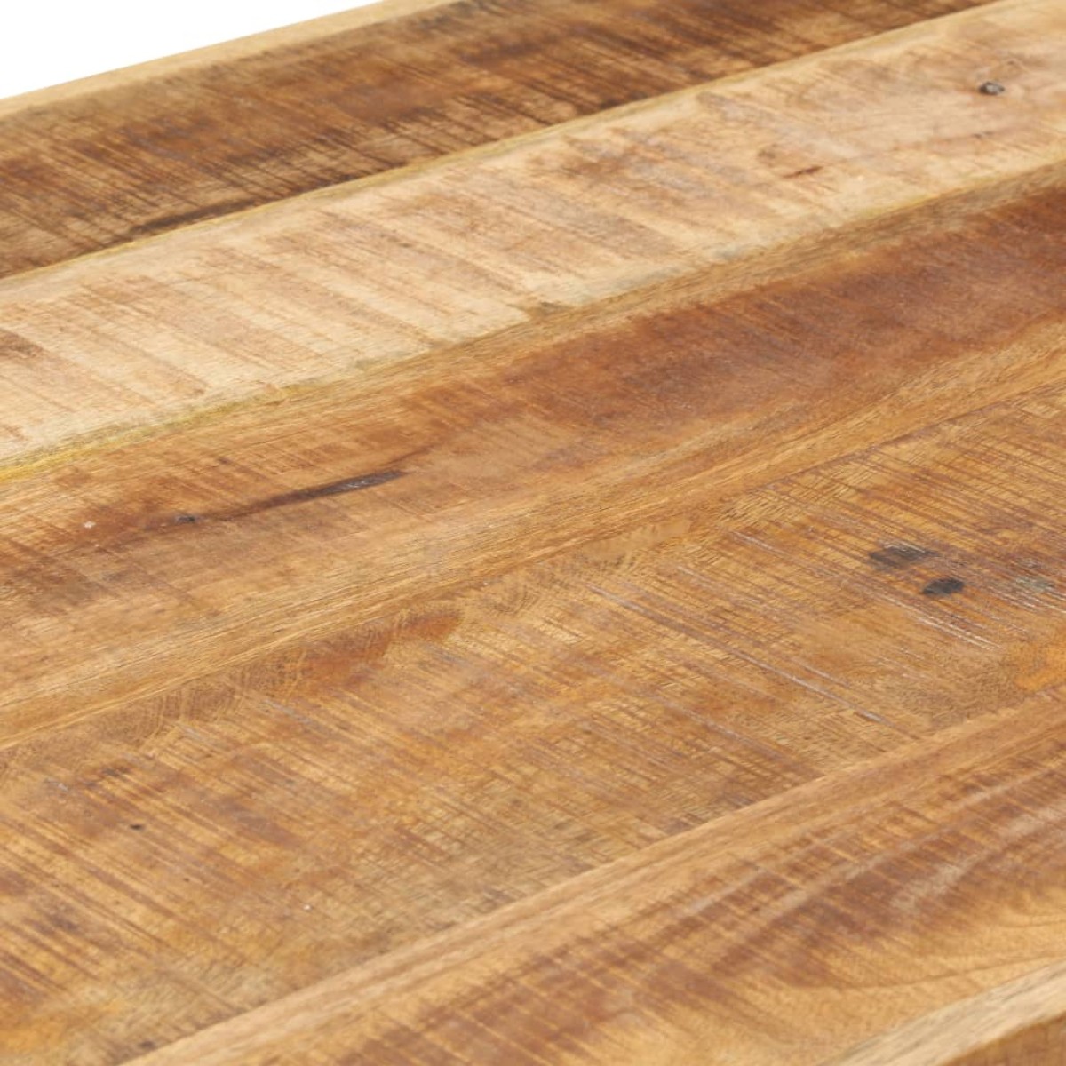 vidaXL Τραπεζαρία 120 x 60 x 75 εκ. από Μασίφ Ακατέργαστο Ξύλο Μάνγκο