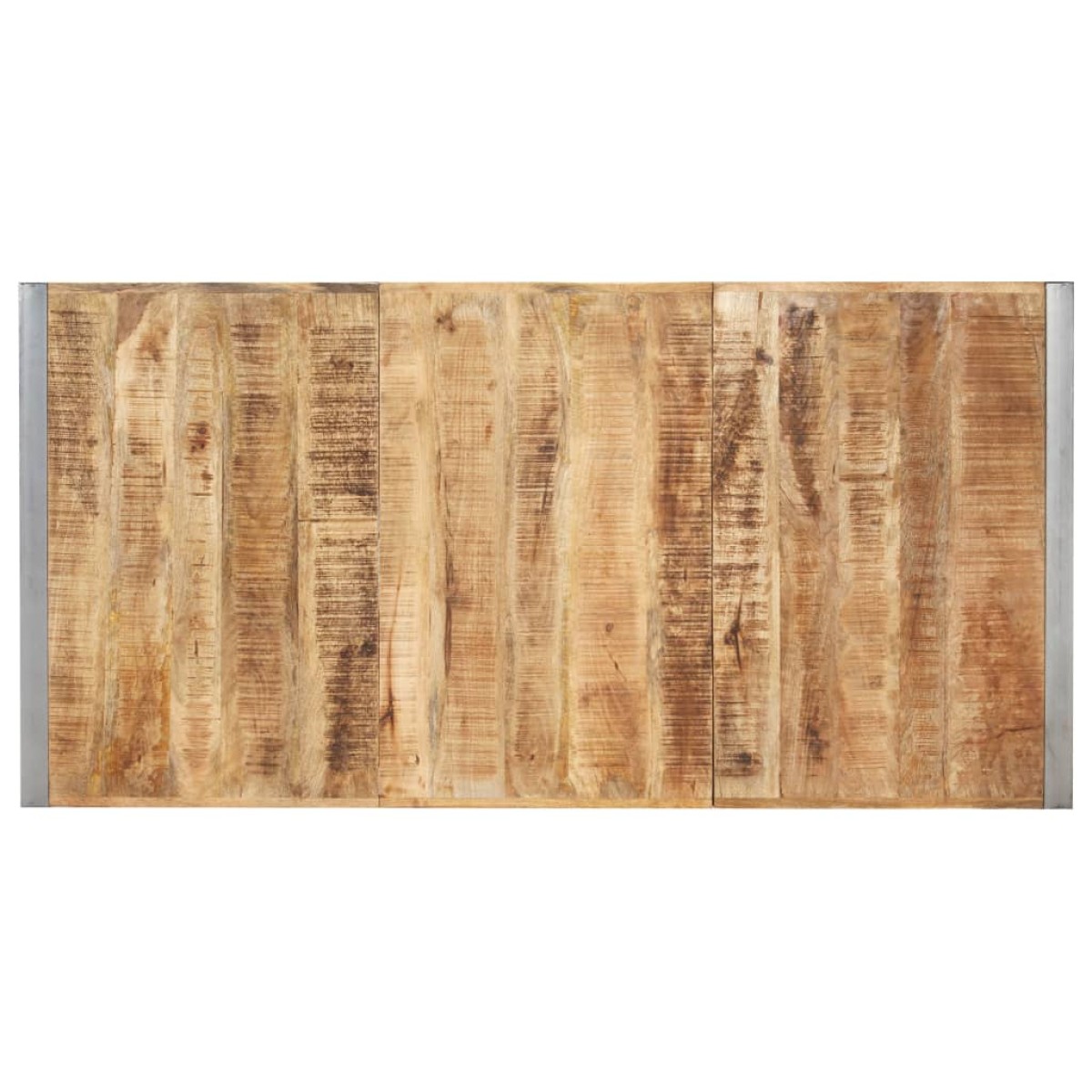 vidaXL Τραπεζαρία 180 x 90 x 75 εκ. από Μασίφ Ακατέργαστο Ξύλο Μάνγκο