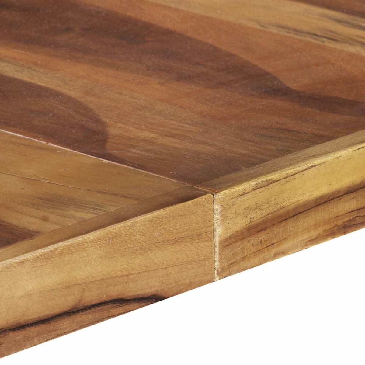 vidaXL Τραπεζαρία 140 x 140 x 75 εκ. Μασίφ Ξύλο και Φινίρισμα Sheesham